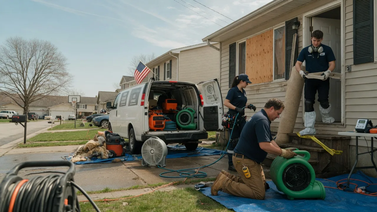 Water Damage Restoration in Curryville, MO near me